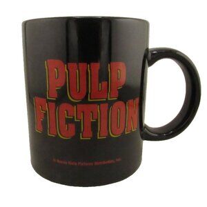 Vintage Pulp Fiction ceramic Movie Mug 90's Retro Crime Thriller Tarantino